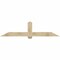 Ekena Millwork Eugene Rough Sawn Timber Gable Bracket, Douglas Fir, 84"W x 21"H x 6"D x 6"F, 6/12 Pitch GBW084X21X0606EUG00RDF - alternate 1